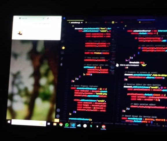 Modern business website
